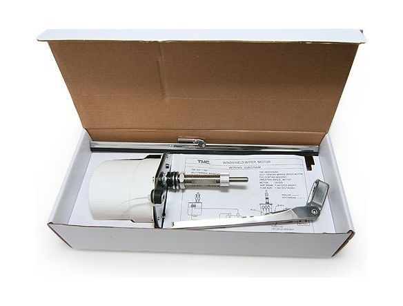 картинка Электропривод стеклоочистителя 12 В с щеткой 280мм (11") белый