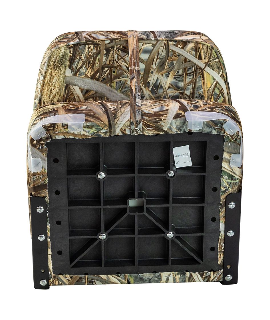 картинка Кресло мягкое складное, высокая спинка, цвет камуфляж камыш, Marine Rocket