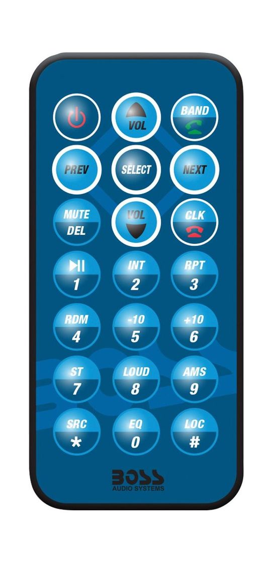 картинка Морская магнитола 1DIN BOSS MR500UAB