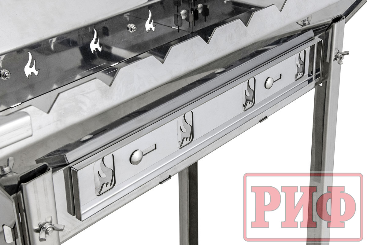 картинка Мангал РИФ нержавеющая сталь
