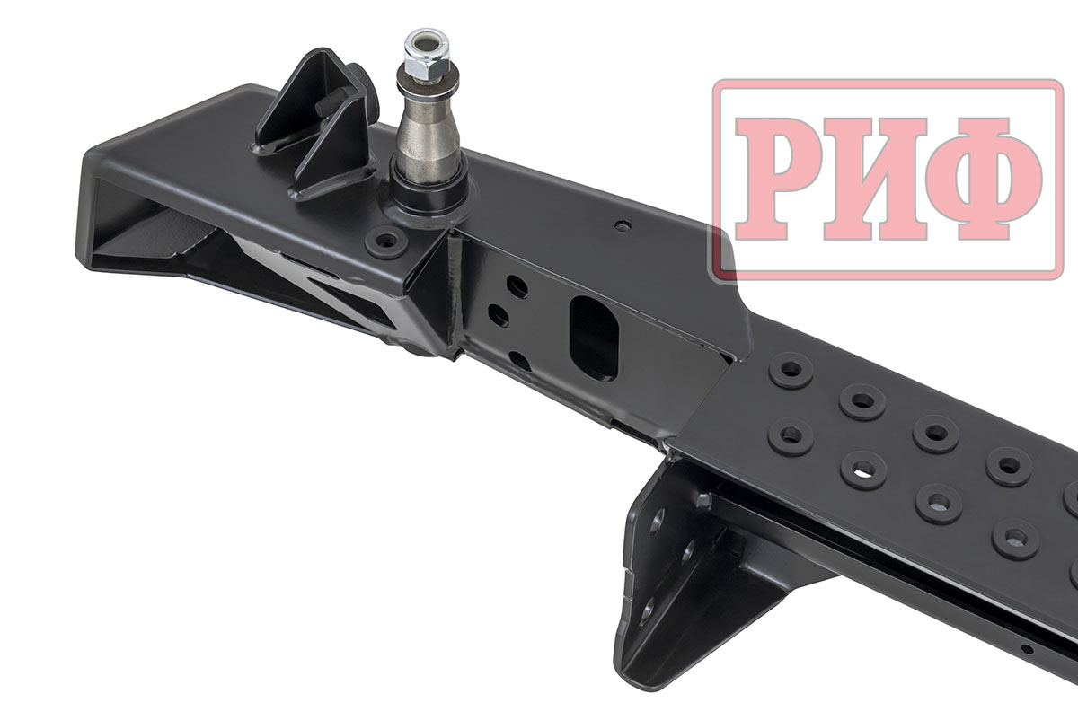 картинка Бампер задний УАЗ Хантер с фонарями, калиткой, возможностью установки фаркопа, стандарт RIF469-21225 "РИФ"