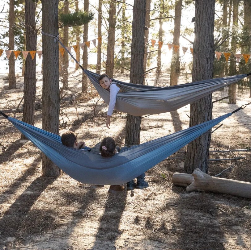 картинка Гамак Naturehike без планок, туристический, эпонж, зеленый