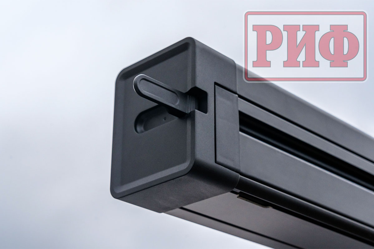 картинка Маркиза автомобильная РИФ 2,13х2,5 м полуавтомат (винил) темно-серая