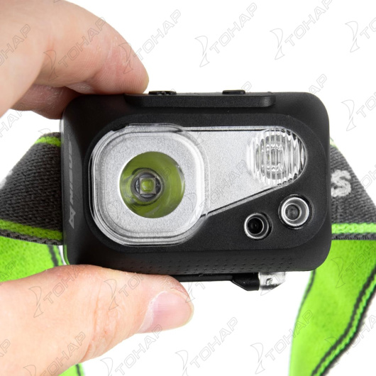 картинка Фонарь налобный NISUS водонепроницаемый 300LM, IPX7, USB