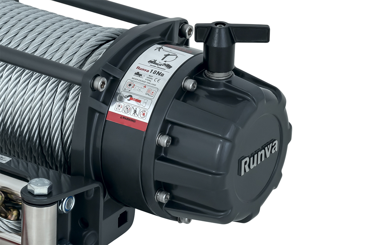 картинка Лебёдка Runva 18000 lbs влагозащищенная, сталь 24в