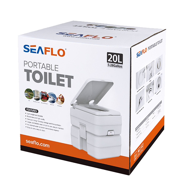 картинка Портативный унитаз 20л, SeaFlo