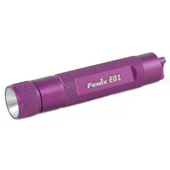 Фонарь Fenix E01 Nichia white GS LED желтый
