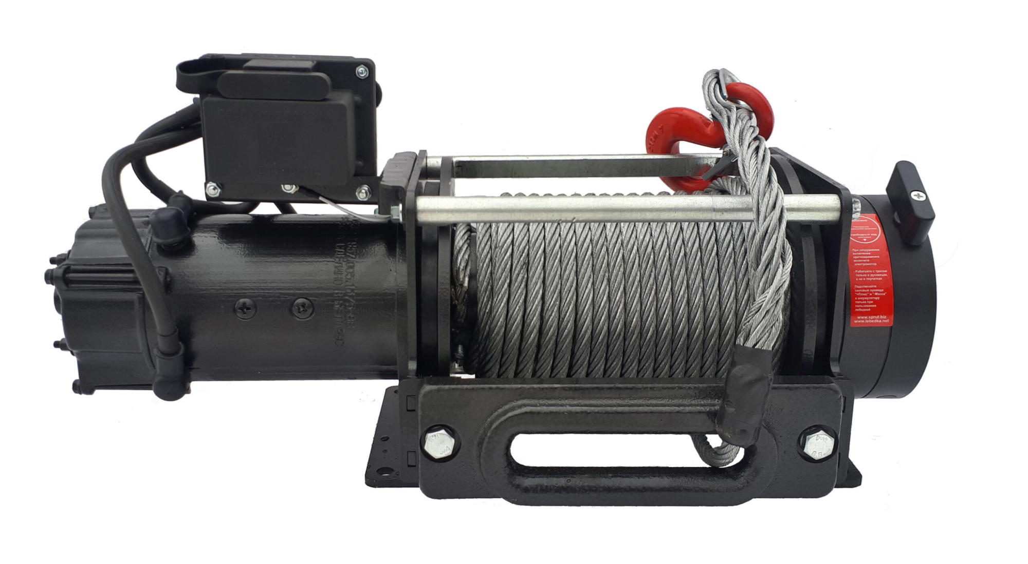 картинка Лебедка эвакуаторная СПРУТ 22000 Кракен (10 тонн)