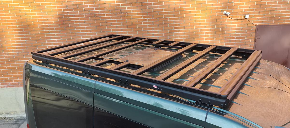 картинка Багажник ГАЗ Соболь NN Минивэн с вставкой экспедиционный 1600x2650мм РИФ