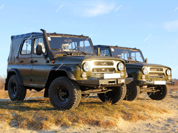 картинка Расширители колёсных арок FENDERS для УАЗ Хантер под нерезанные арки колёс