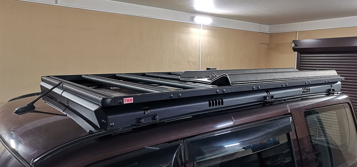 картинка Кронштейны для крепления сэнд-траков к алюминиевому багажнику (платформе) РИФ