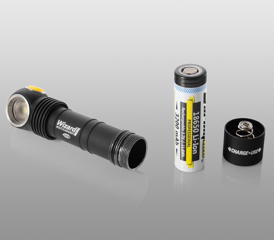 картинка Налобный фонарь ARMYTEK WIZARD Pro Magnet USB XHP50 ТЕПЛЫЙ