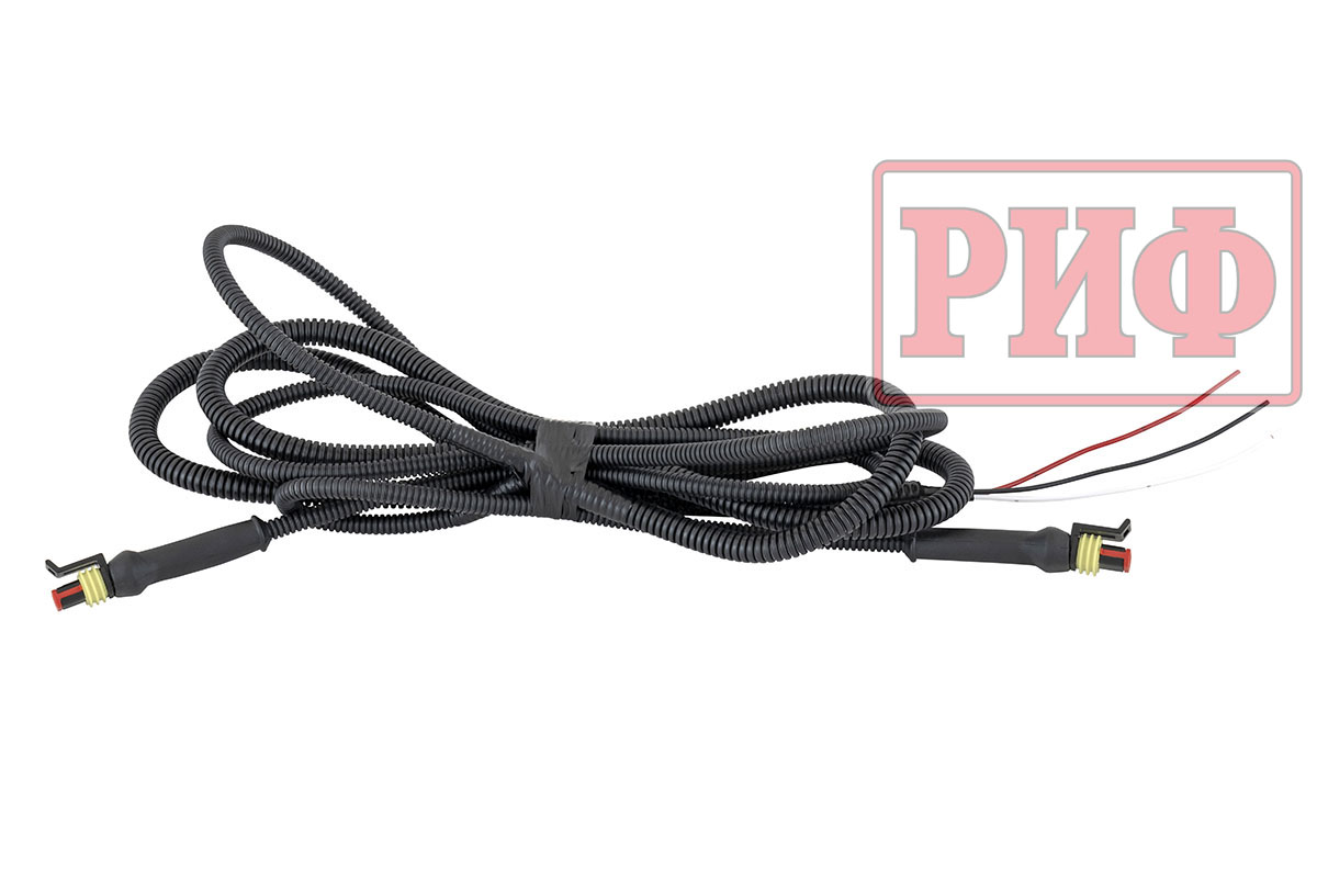 картинка Бампер задний РИФ УАЗ Хантер с фонарями боди 65мм