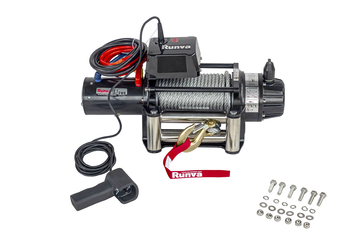 картинка Лебедка Runva 12500 lbs 5720 кг влагозащищенная