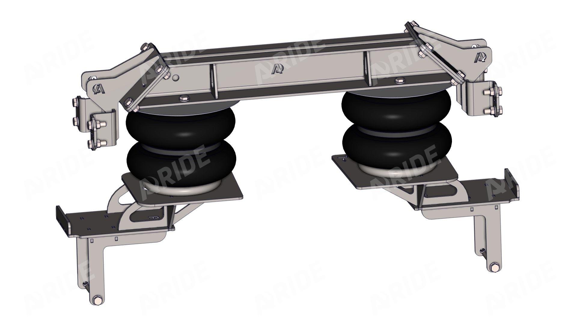 картинка Пневмоподвеска Mitsubishi Canter Euro 5 (18-), повышенной грузоподъемности, задняя ось