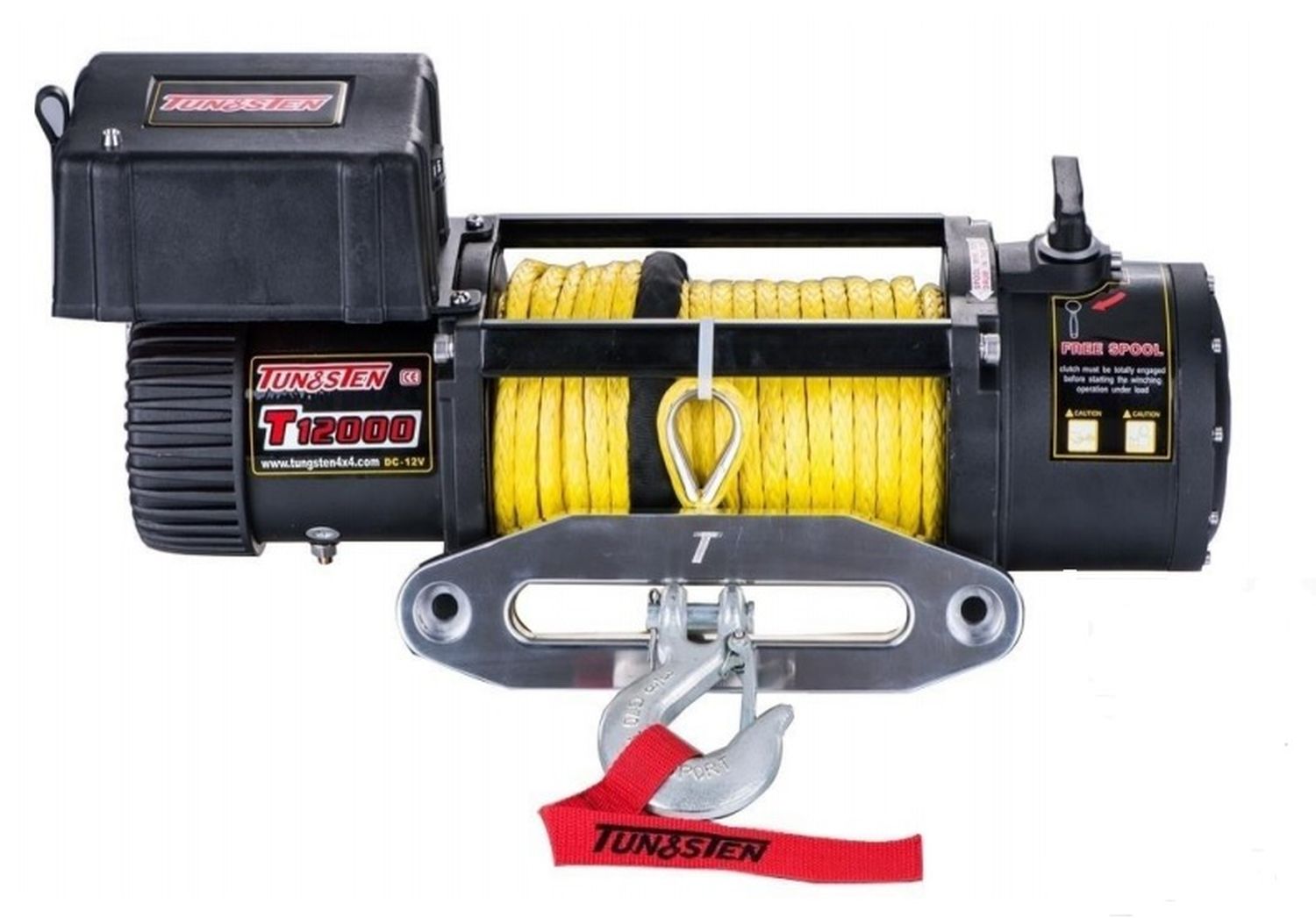 Лебедка Tungsten Winch 12000 синтетика радио