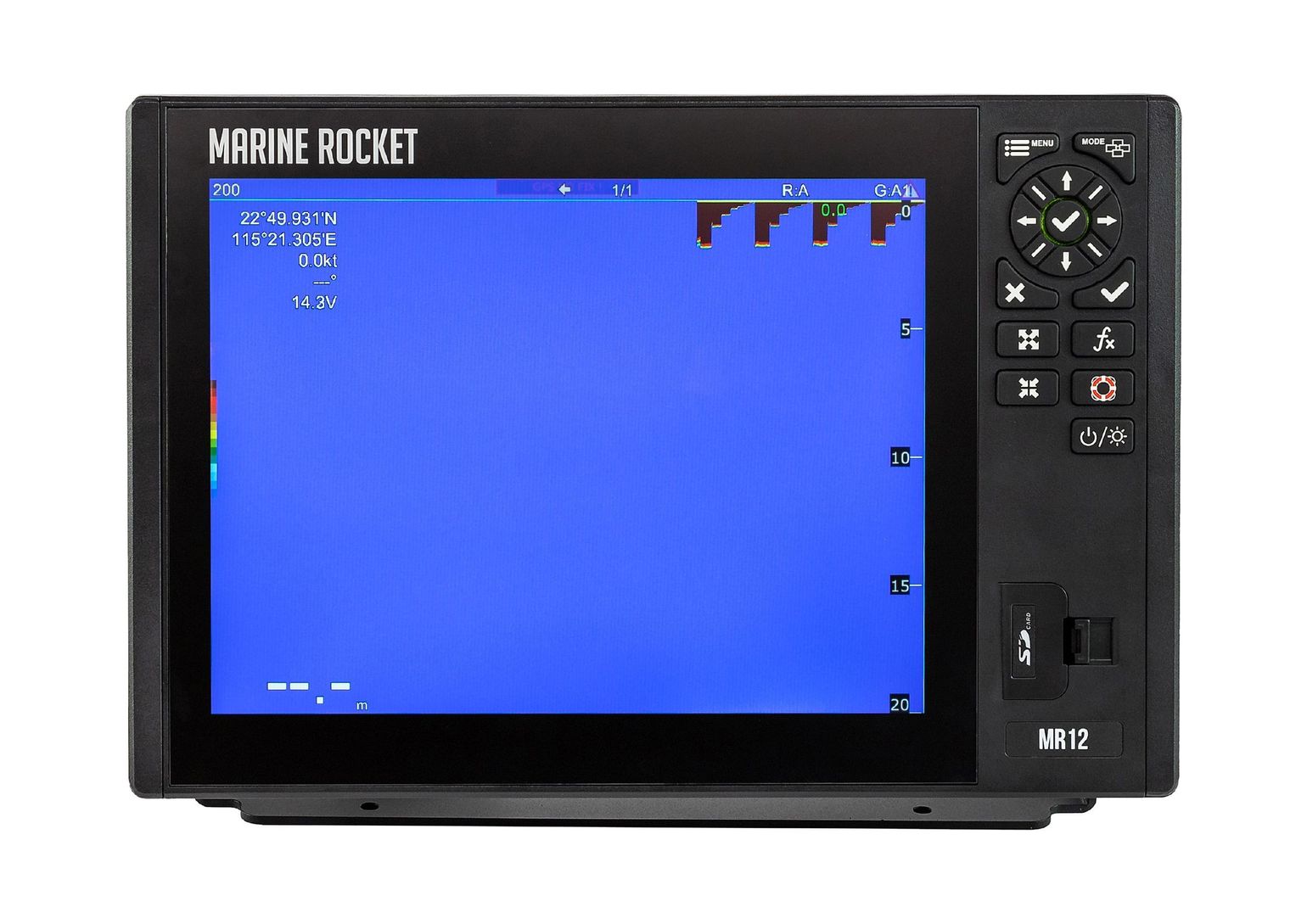 картинка Картплоттер морской 12C, Marine Rocket