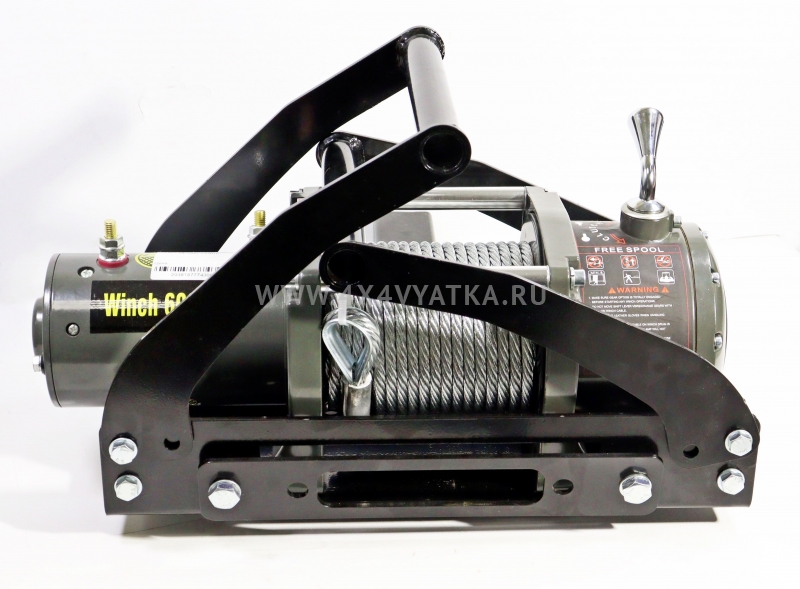 картинка Площадка переносной лебедки 4х4ВЯТКА в квадрат фаркопа