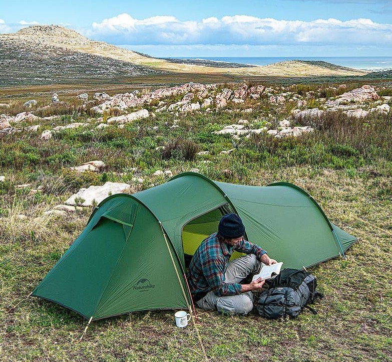 картинка Палатка двухместная Naturehike Opalus NH20ZP001,зеленая, 6927595748961