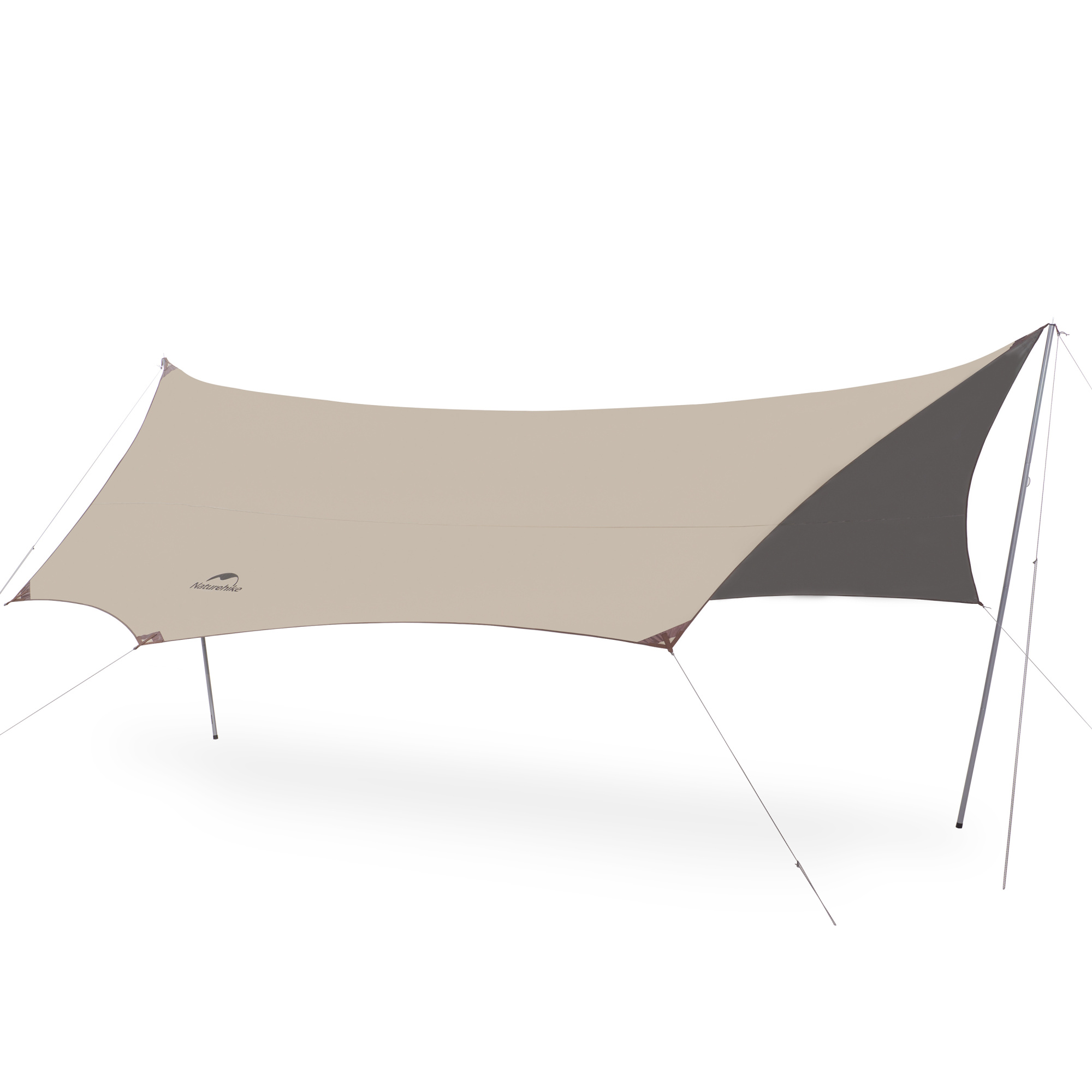 Тент Naturehike Cloud Skies Tarp C2350WS010 150D 450 *292 см песочный