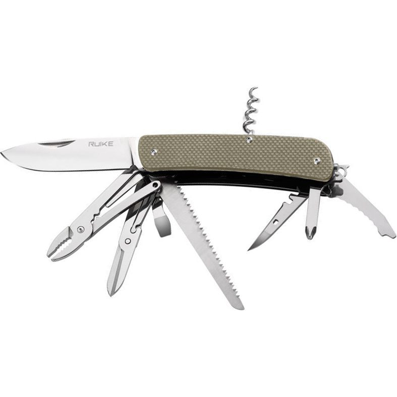 картинка Нож multi-functional Ruike L51-G зеленый