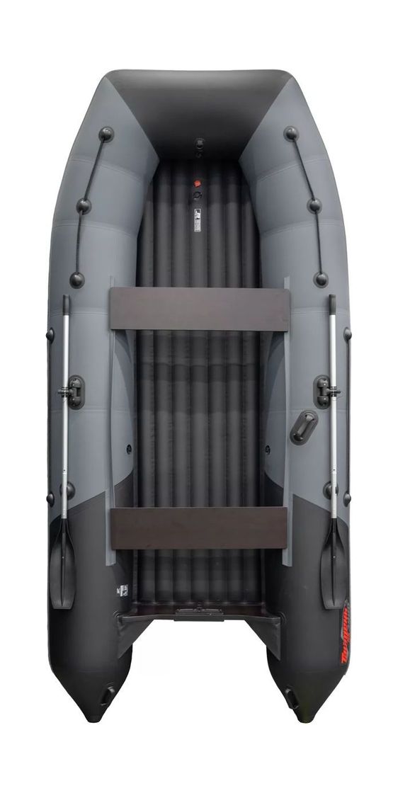 картинка Надувная лодка ПВХ, Таймень RX 3900 НДНД, светло-серый/черный