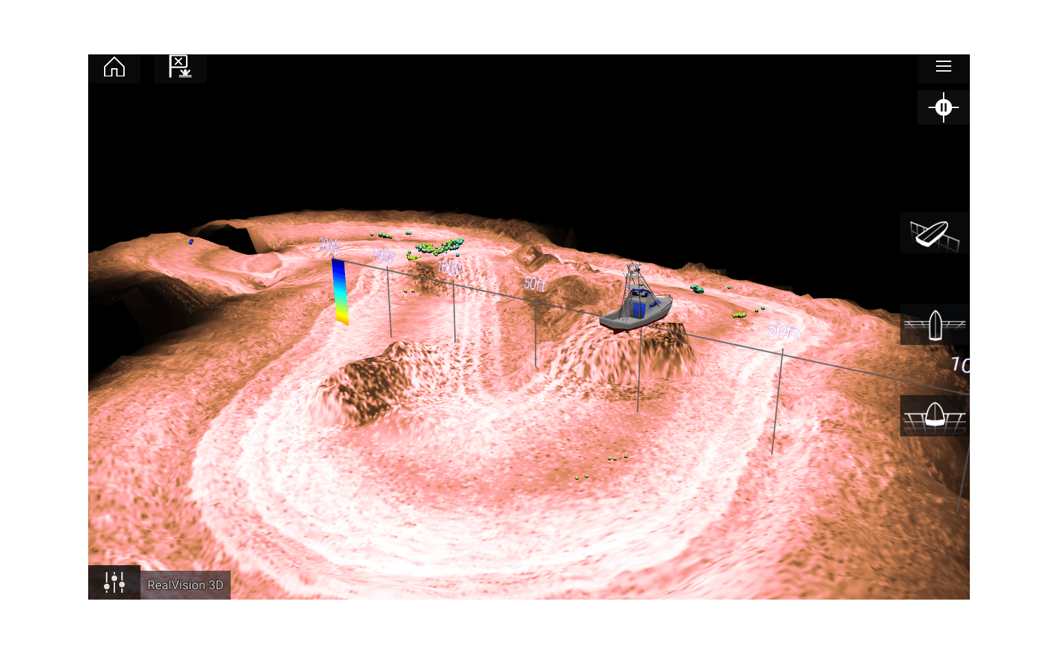 картинка Навигационный мультидисплей Raymarine AXIOM+ 9, RV-100 Transducer