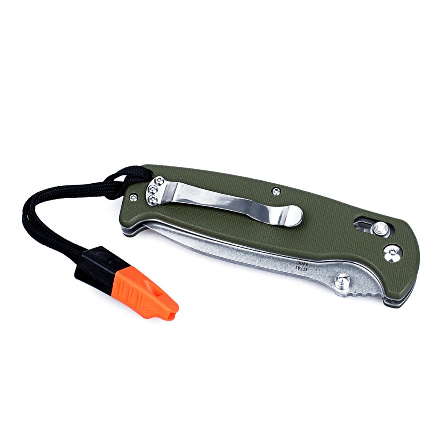 картинка Нож Ganzo G7412-WS зеленый