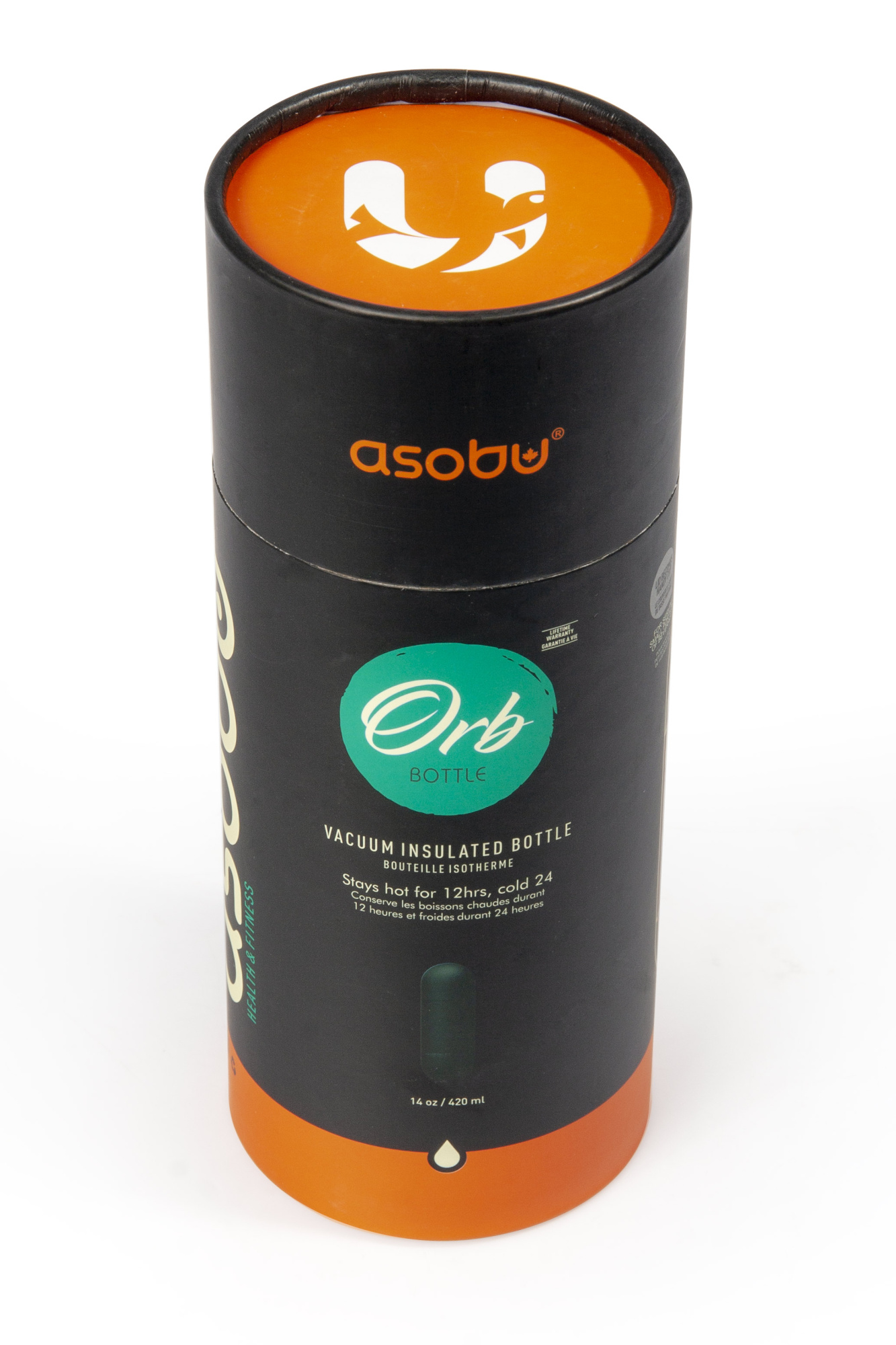 картинка Термос ORB, 430 мл, черный