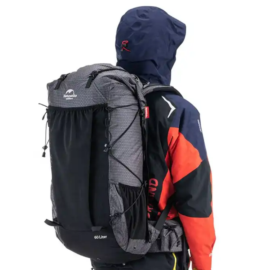 картинка Рюкзак туристический Naturehike 60 л, черный