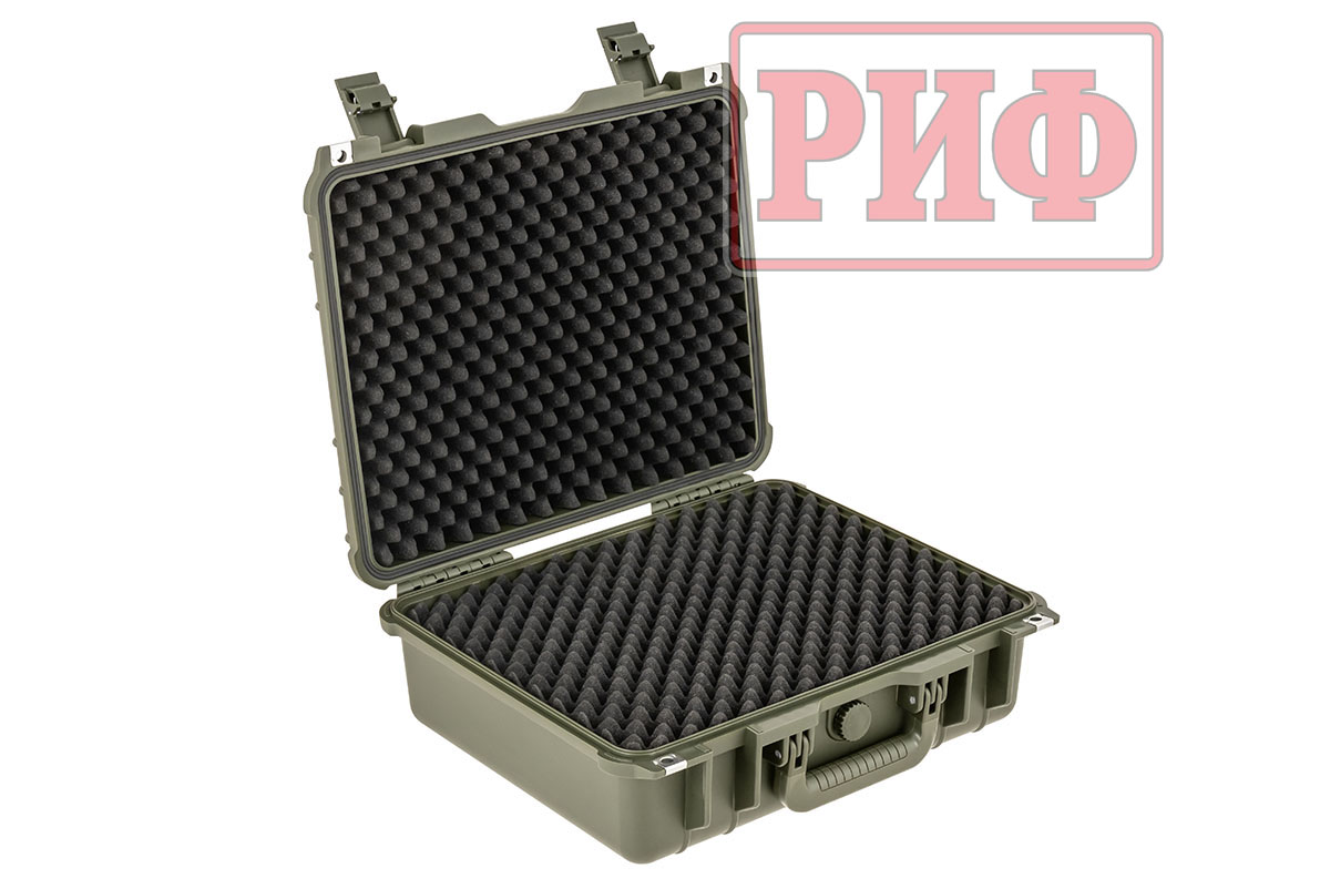 Кейс РИФ 430х380х154 мм IP67 (Хаки)