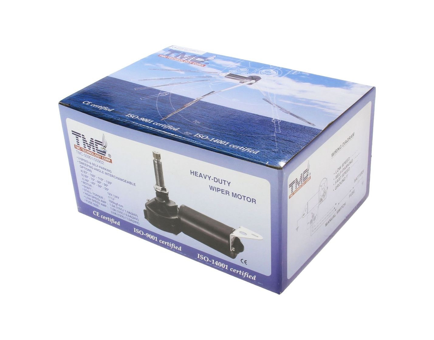 картинка Электропривод стеклоочистителя 12 В (ось 1")