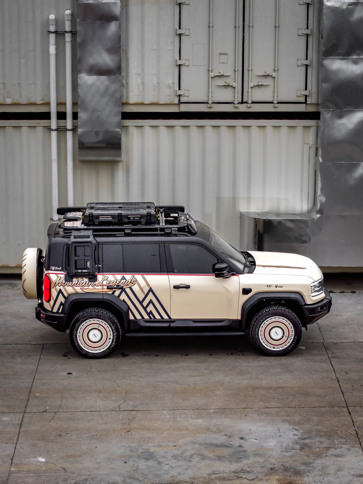Багажник экспедиционный STORM BYD FangChengBao Leopard 5 (длинный) (2023+)