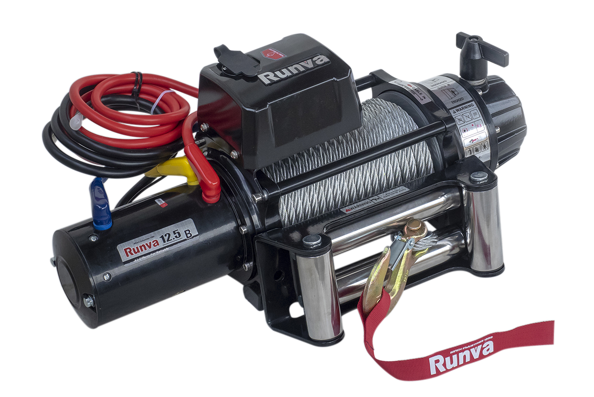 картинка Лебедка Runva 12500 lbs, 5720 кг 24В влагозащищенная