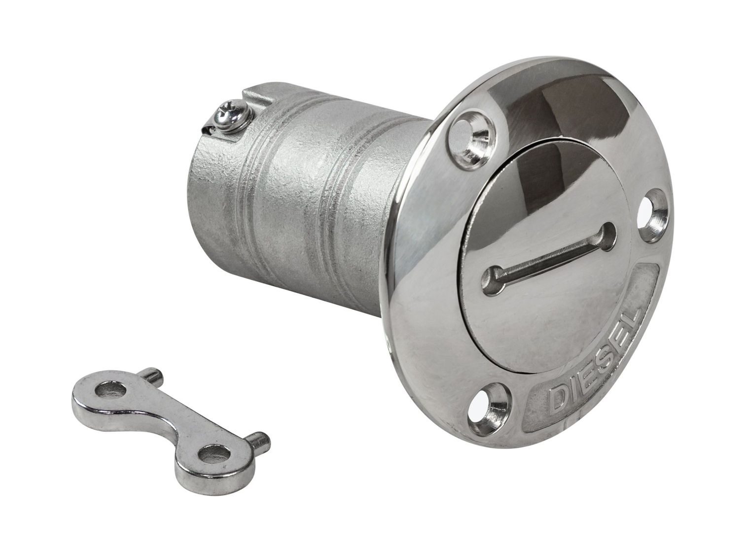 картинка Горловина заливная для дизтоплива 38 мм, ключ, Marine Rocket