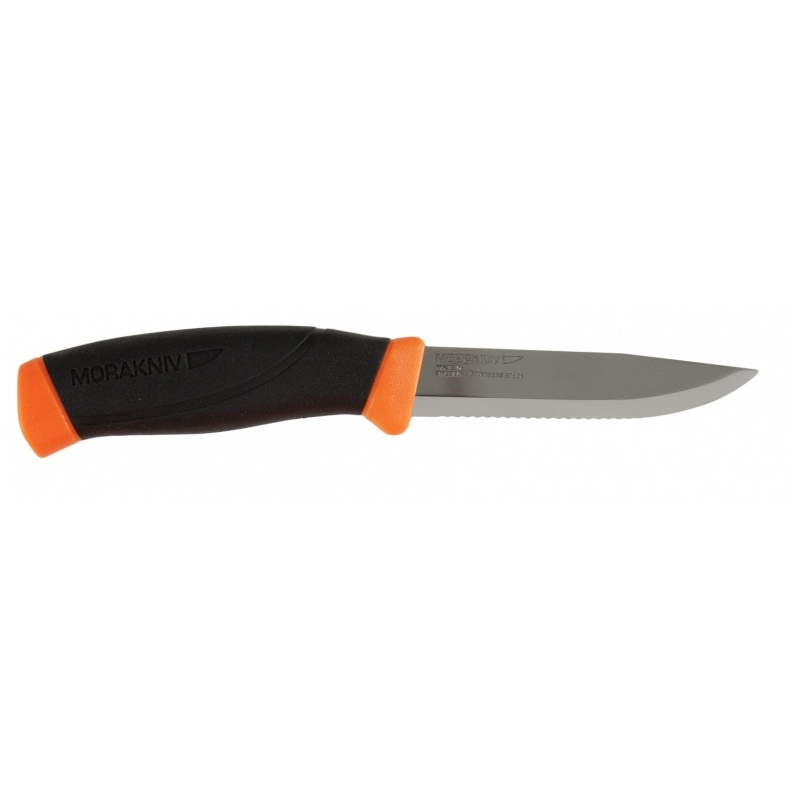 картинка Нож Morakniv Companion F Serrated, нержавеющая сталь, 11829