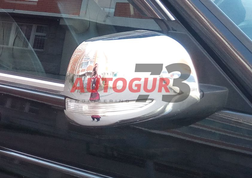 картинка Накладки на зеркала УАЗ-Патриот н.о. хром