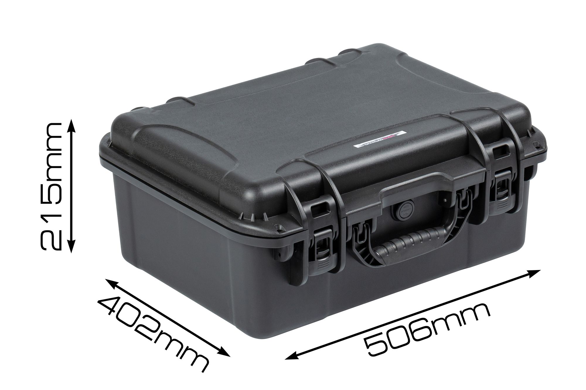 Кейс OffRoadTeam Element EL613420 ЧЕРНЫЙ, внутри 465*330*210мм, IP65