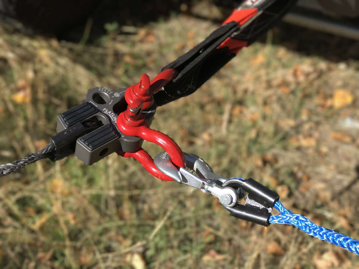Шакл многофункциональный Factor 55 FlatLink MULTI-MOUNT красный