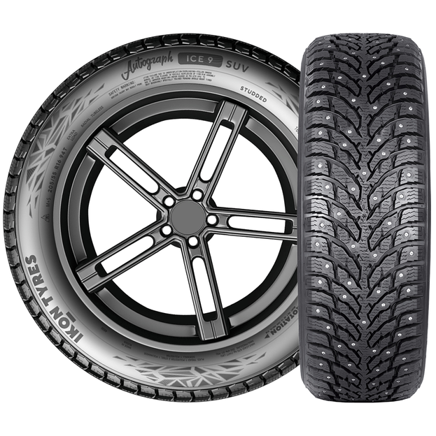 картинка Шина Ikon Tyres 195/55 r16 Autograph Ice 9 87T Шипы