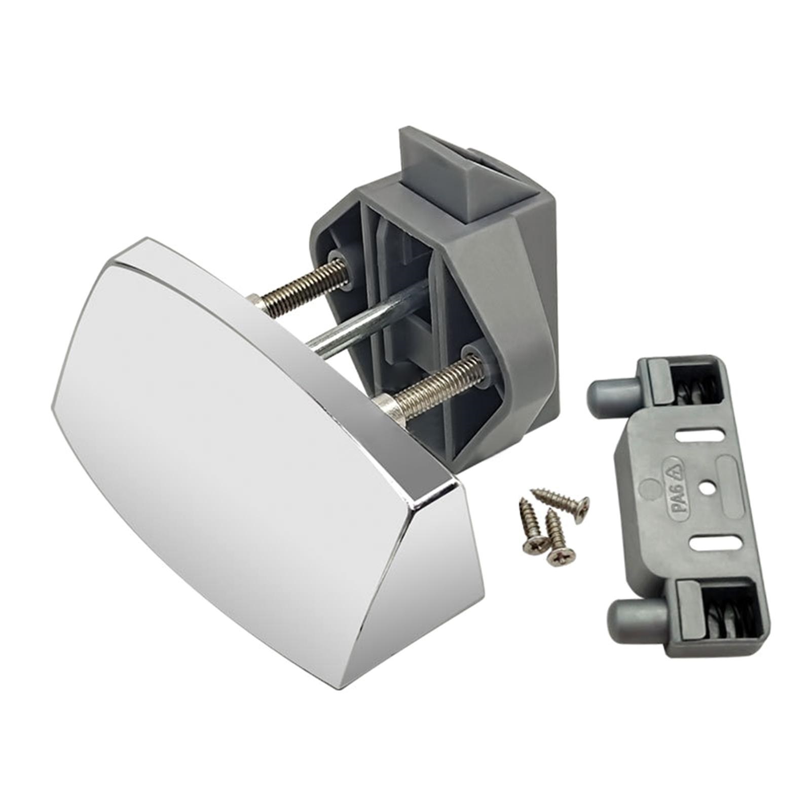 картинка Ручка-замок мебельная BL07-SN (глянцевый)