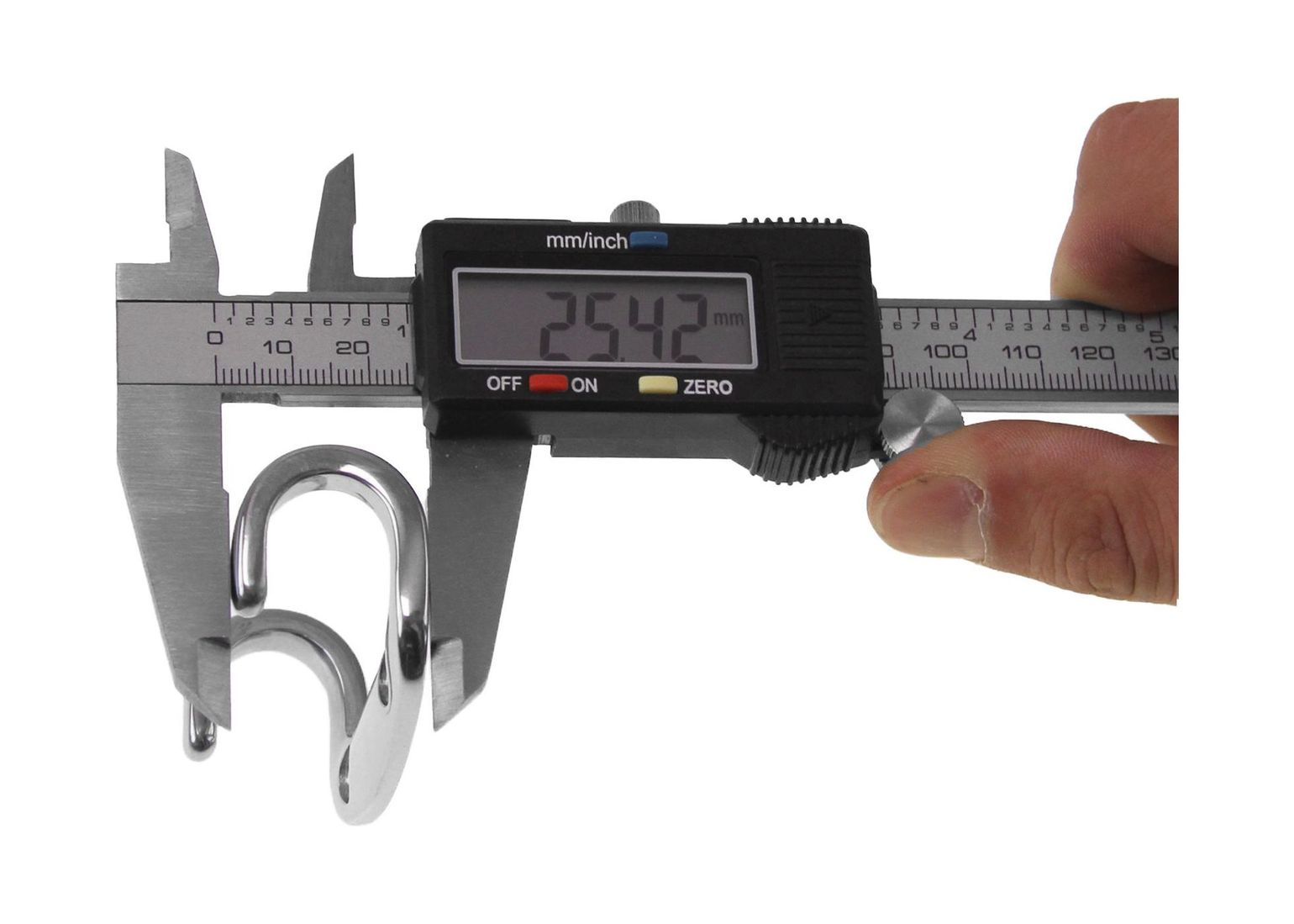 картинка Крючок для одежды 36х65 мм, сталь