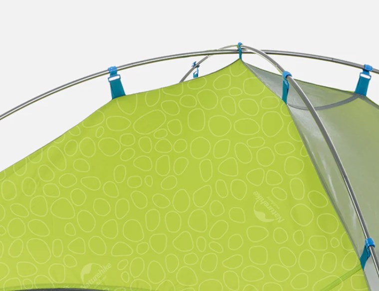 картинка Палатка Naturehike P-Series 3-местная, алюминиевый каркас, желтая