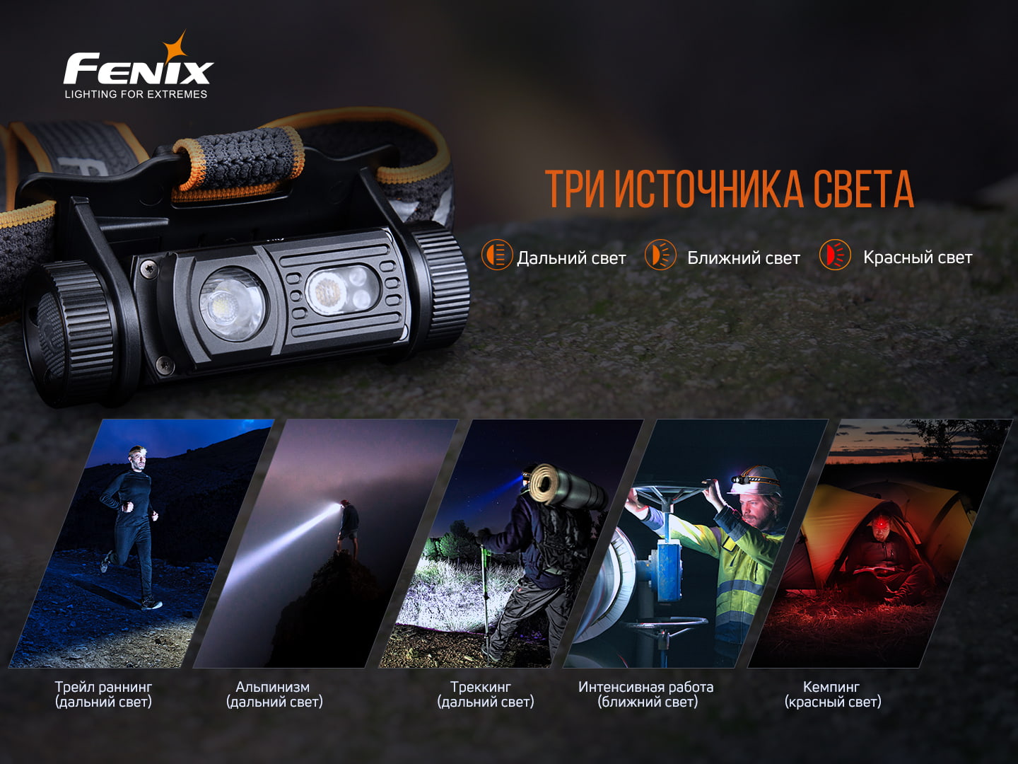 картинка Налобный фонарь Fenix HM60R
