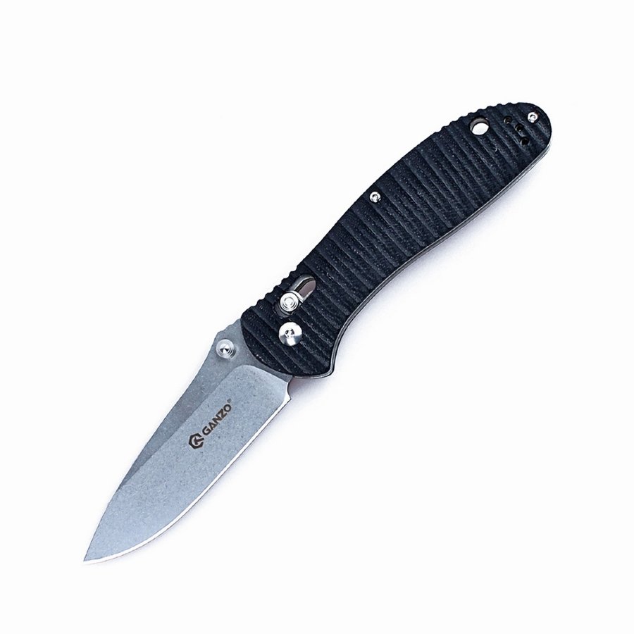 картинка Нож Ganzo G7392P черный