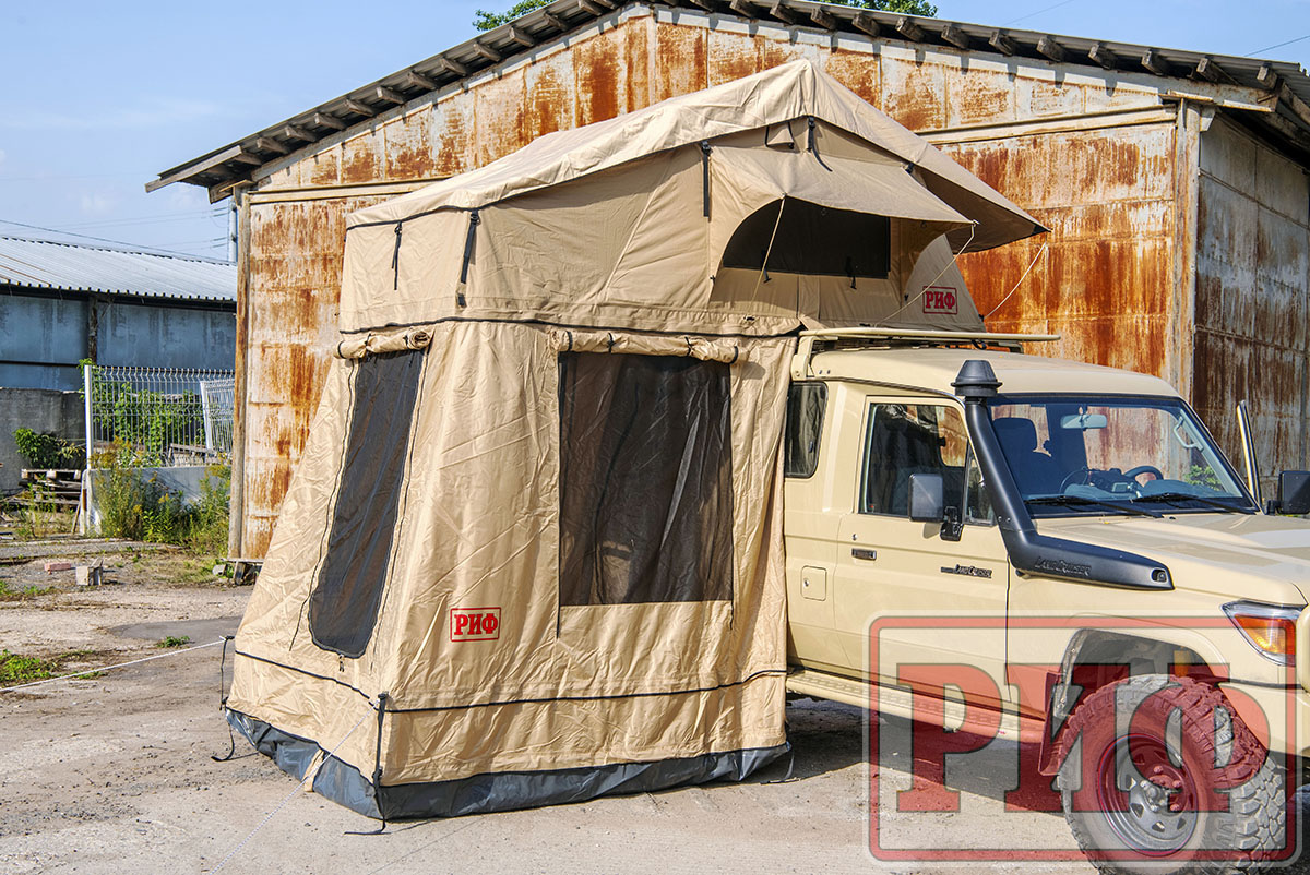 картинка Тамбур к палатке РИФ Soft RT02-140, тент песочный