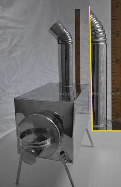 картинка Печь PoshehonStar Пошехонка большая с экраном 45л