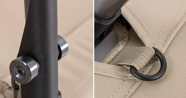 картинка Раскладушка Naturehike XJC06 190х65х38 см, до 120 кг, черная