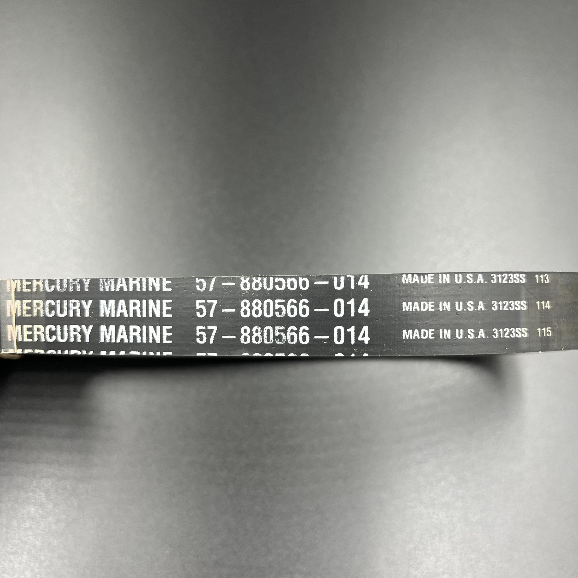 Ремень привода генератора Mercury Verado L6 (Quicksilver) OEM: 880566014; 880566Q14