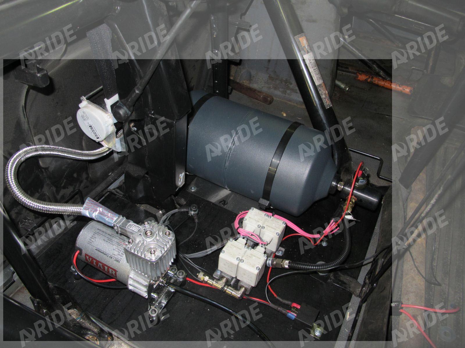 картинка Двухконтурная система управления пневмоподвеской с ресивером Aride 2.120.V